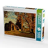 CALVENDO Puzzle Burgruine Are im Abendlicht | 1000 Teile Lege-Größe 64x48cm Foto-Puzzle für glückliche Stunden Spiel
