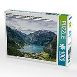 CALVENDO Puzzle Ein Motiv aus dem Kalender Norwegen - Unterwegs im Land der Berge, Trolle und Fjorde | 1000 Teile Lege-Größe 64x48cm Foto-Puzzle für glückliche Stunden Spiel