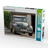 CALVENDO Puzzle Kultautomobil Ente Citroën 2CV | 1000 Teile Lege-Größe 64x48cm Foto-Puzzle für glückliche Stunden Spiel