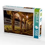 CALVENDO Puzzle VENEDIG Markusplatz bei Nacht 1000 Teile Puzzle quer | 1000 Teile Lege-Größe 64 × 48 cm Foto-Puzzle für glückliche Stunden Spiel