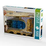 CALVENDO Puzzle Tür in Fes | 1000 Teile Lege-Größe 64x48cm Foto-Puzzle für glückliche Stunden Spiel