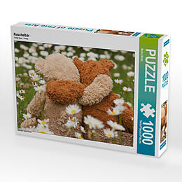 CALVENDO Puzzle Kuschelbär 1000 Teile Lege-Größe 64 x 48 cm Foto-Puzzle Bild von Meike Bölts Spiel