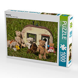 CALVENDO Puzzle Reisebär 1000 Teile Lege-Größe 64 x 48 cm Foto-Puzzle Bild von Meike Bölts Spiel