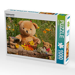 CALVENDO Puzzle Heilpflanzenbär 1000 Teile Lege-Größe 64 x 48 cm Foto-Puzzle Bild von Meike Bölts Spiel