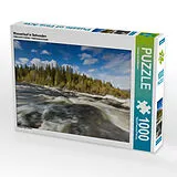 CALVENDO Puzzle Wasserlauf in Schweden | 1000 Teile Lege-Größe 64x48cm Foto-Puzzle für glückliche Stunden Spiel