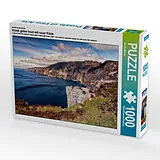 CALVENDO Puzzle Ein Motiv aus dem Kalender Irland, grüne Insel mit rauer Küste | 1000 Teile Lege-Größe 64x48cm Foto-Puzzle für glückliche Stunden Spiel