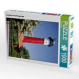 CALVENDO Puzzle Leuchtturm Insel Wangerooge | 1000 Teile Lege-Größe 64x48cm Foto-Puzzle für glückliche Stunden Spiel