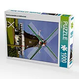CALVENDO Puzzle Galeriewindmühle in Ostfriesland | 1000 Teile Lege-Größe 64x48cm Foto-Puzzle für glückliche Stunden Spiel