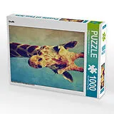 CALVENDO Puzzle Giraffe | 1000 Teile Lege-Größe 64x48cm Foto-Puzzle für glückliche Stunden Spiel