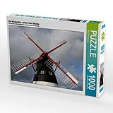 CALVENDO Puzzle Die Windmühle auf der Insel Mandø | 1000 Teile Lege-Größe 64x48cm Foto-Puzzle für glückliche Stunden Spiel