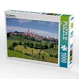 CALVENDO Puzzle San Gimignano | 1000 Teile Lege-Größe 64x48cm Foto-Puzzle für glückliche Stunden Spiel