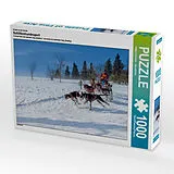 CALVENDO Puzzle Ein Motiv aus dem Kalender Schlittenhundesport | 1000 Teile Lege-Größe 64x48cm Foto-Puzzle für glückliche Stunden Spiel