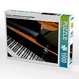 CALVENDO Puzzle Concerto - Großaufnahme eines Konzertflügels | 1000 Teile Lege-Größe 64x48cm Foto-Puzzle für glückliche Stunden Spiel