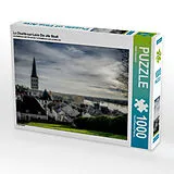 CALVENDO Puzzle La Charité-sur-Loire Die alte Stadt | 1000 Teile Lege-Größe 64x48cm Foto-Puzzle für glückliche Stunden Spiel