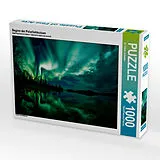 CALVENDO Puzzle Beginn der Polarlichtsaison | 1000 Teile Lege-Größe 64x48cm Foto-Puzzle für glückliche Stunden Spiel