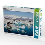 CALVENDO Puzzle Gletschersee Jökulsarlon | 1000 Teile Lege-Größe 64x48cm Foto-Puzzle für glückliche Stunden Spiel