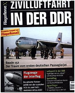 Kartonierter Einband FliegerRevue X Spezial - Zivilluftfahrt in der DDR von 