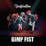 Gimp Fist Vinyl Unification (transparent Red W/blue Splashes Viny