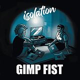 Gimp Fist Vinyl Isolation (transparent Blue W/white Splashes Viny