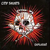 City Saints Vinyl Explosiv! (splatter Clear Blue W/white Vinyl)