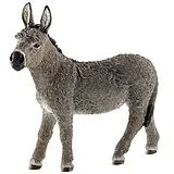 Schleich 13772 - Farm World, Esel, Tierfigur, Bauernhoftier Spiel