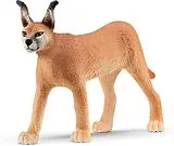 Schleich 14867 - Wild Life, Karakal Weibchen, Raubkatze, Tierfigur Spiel