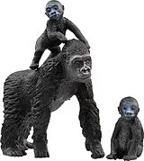Flachland Gorilla Familie Spiel