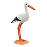 Schleich 13936 - Farm World, Storch, Tierfigur, 8,9cm Spiel