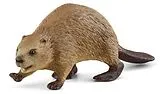Schleich 14855 - Wild Life, Biber, Tierfigur, Länge: 9,8 cm Spiel