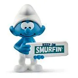 Schlumpf Smurfin Schild Spiel