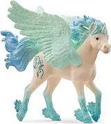 Schleich 70824 - Bayala, Stormy Einhorn Fohlen, Tierfigur, Höhe: 9 cm Spiel