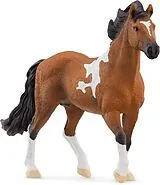Schleich 13978 - Horse Club, Mangalarga Marchador Hengst, Pferd, braun-weiß, Höhe: 11,3 cm Spiel