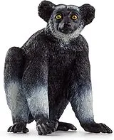 Schleich 14877 - Wild Life, Indri, Lemur, Primaten-Tierfigur, Höhe: 5,5 cm Spiel