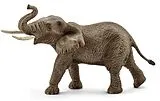 Schleich 14762 - Wild Life, Afrikanischer Elefantenbulle, Tierfigur, Spiel
