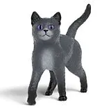 Schleich 14912 - Karajan der Kater, Die Schule der magischen Tiere, Tierfigur, Länge: 7,4 cm Spiel