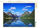 CALVENDO Puzzle Norwegen - Fjaerlandfjord | 1000 Teile Lege-Größe 64x48cm Foto-Puzzle für glückliche Stunden Spiel