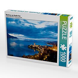 Montreux am Genfer See (Puzzle) Spiel