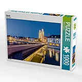 CALVENDO Puzzle Zürich | 1000 Teile Lege-Größe 64x48cm Foto-Puzzle für glückliche Stunden Spiel
