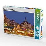 CALVENDO Puzzle Weihnachtsmarkt, Lüneburg | 1000 Teile Lege-Größe 64x48cm Foto-Puzzle für glückliche Stunden Spiel