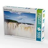 CALVENDO Puzzle Wasserfälle von Iguazú 1000 Teile Puzzle quer | 1000 Teile Lege-Größe 64 × 48 cm Foto-Puzzle für glückliche Stunden Spiel