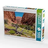 CALVENDO Puzzle Roter Felswände im Kata Tjuta NP | 1000 Teile Lege-Größe 64x48cm Foto-Puzzle für glückliche Stunden Spiel