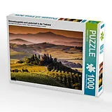 CALVENDO Puzzle Weinanbaugebiet und Landschaft in der Toskana | 1000 Teile Lege-Größe 64x48cm Foto-Puzzle für glückliche Stunden Spiel
