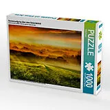 CALVENDO Puzzle Sonnenaufgang über dem Getreidefeld | 1000 Teile Lege-Größe 64x48cm Foto-Puzzle für glückliche Stunden Spiel