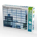 CALVENDO Puzzle Ein Motiv aus dem Kalender Frankfurts Architekturen - Spiegelbilder der Bürostadt Niederrad | 1000 Teile Lege-Größe 64x48cm Foto-Puzzle für glückliche Stunden Spiel