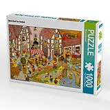 CALVENDO Puzzle Mein Dorf im Herbst | 1000 Teile Lege-Größe 64x48cm Foto-Puzzle für glückliche Stunden Spiel