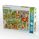 CALVENDO Puzzle Kunterbunte Kinderlieder | 1000 Teile Lege-Größe 64x48cm Foto-Puzzle für glückliche Stunden Spiel