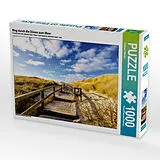 CALVENDO Puzzle Weg durch die Dünen zum Meer 1000 Teile Puzzle quer | 1000 Teile Lege-Größe 64 × 48 cm Foto-Puzzle für glückliche Stunden Spiel