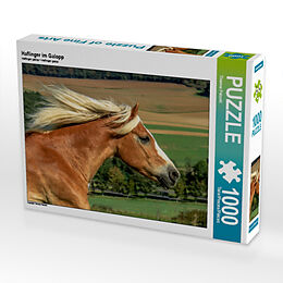 Art Puzzle 'Galopp Im Valley' – 1000 Teile Puzzle, Jedes Stück Einzigartig Geschnitten