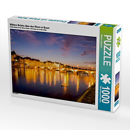 Mittlere Brücke über den Rhein in Basel (Puzzle) Spiel