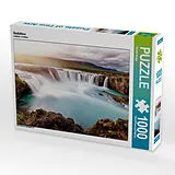 CALVENDO Puzzle Goðafoss | 1000 Teile Lege-Größe 64x48cm Foto-Puzzle für glückliche Stunden Spiel